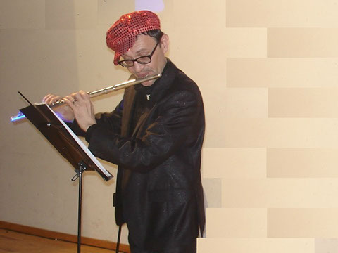 Concierto Didactico.Mikhail Shkil flautista titulada del grupo Elegia para conciertos, bodas y qualquier tipo de eventos en Zaragoza